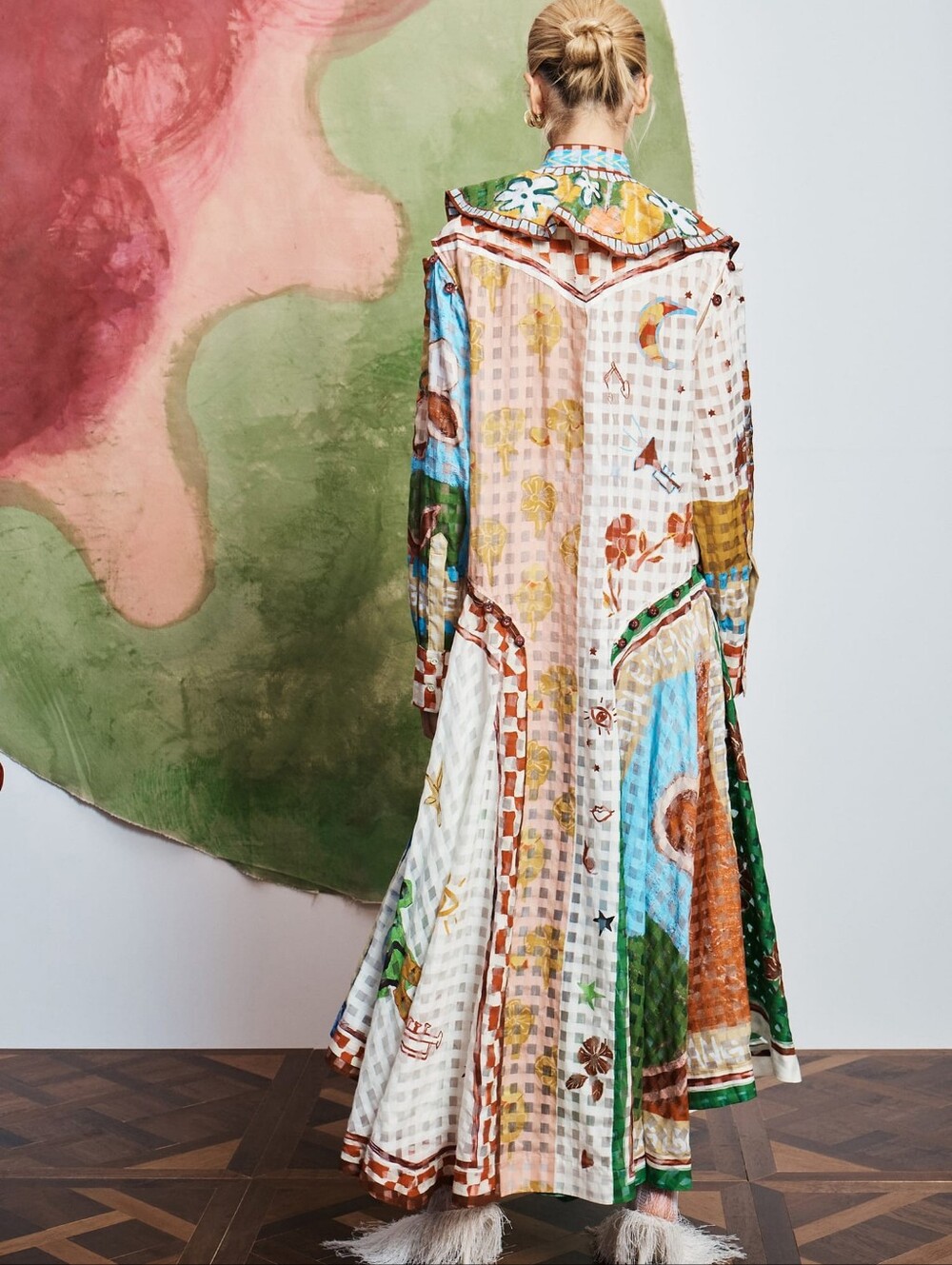 Alemais tangible love shirtdress - Picture 3 of 9